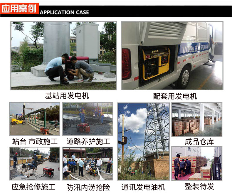 3kW小型汽油發(fā)電機組應用案例