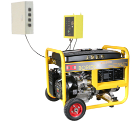 單相5kW無(wú)人值守ATS小型汽油發(fā)電機(jī)組BR6500ATS